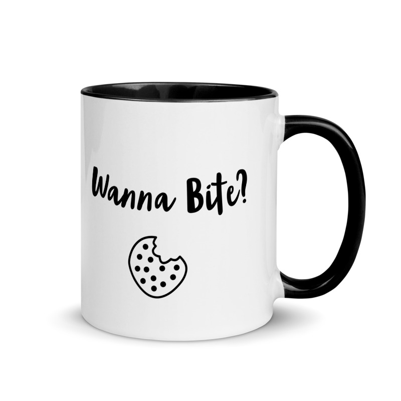 Wanna Bite Cookie Mug